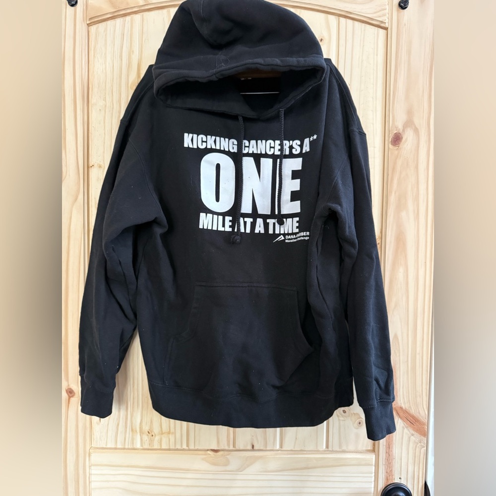 Heavyweight unisex hoodie independent trading company sz L